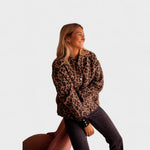 Rosa - modern leopard print jacket — view 6