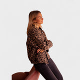 Rosa - modern leopard print jacket — view 7