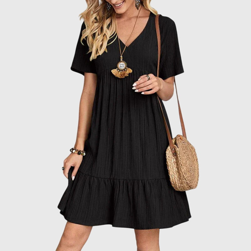 Ruby - elegant benefit cut dress — view 5