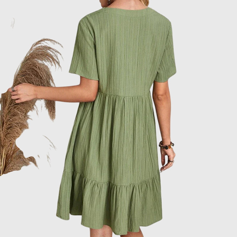 Ruby - elegant benefit cut dress — view 6