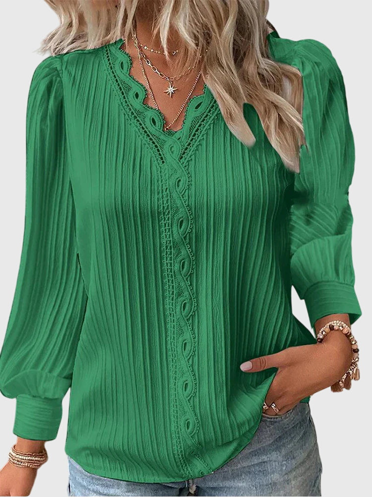 Ruby - elegant pullover blouse — view 2