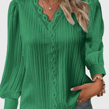 Ruby - elegant pullover blouse — view 2