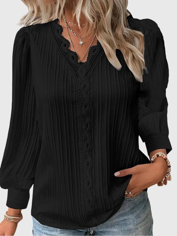 Ruby - elegant pullover blouse — view 3