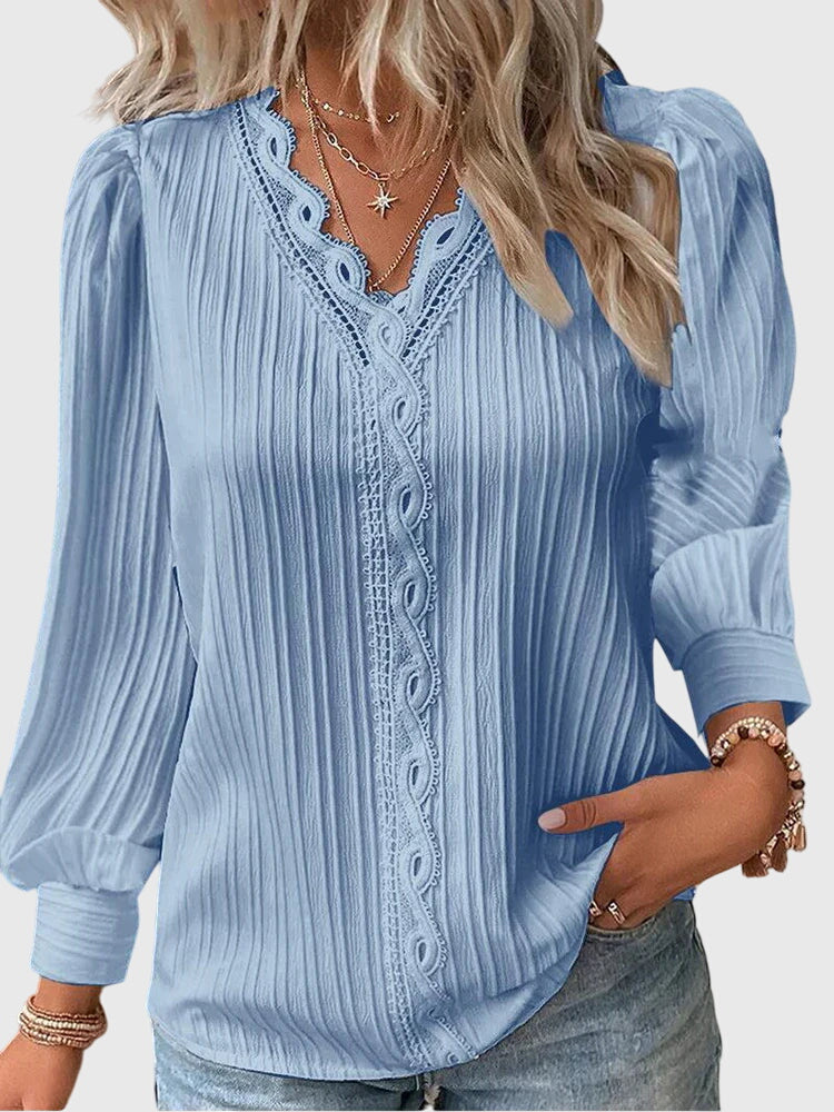 Ruby - elegant pullover blouse — view 4
