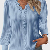 Ruby - elegant pullover blouse — view 4