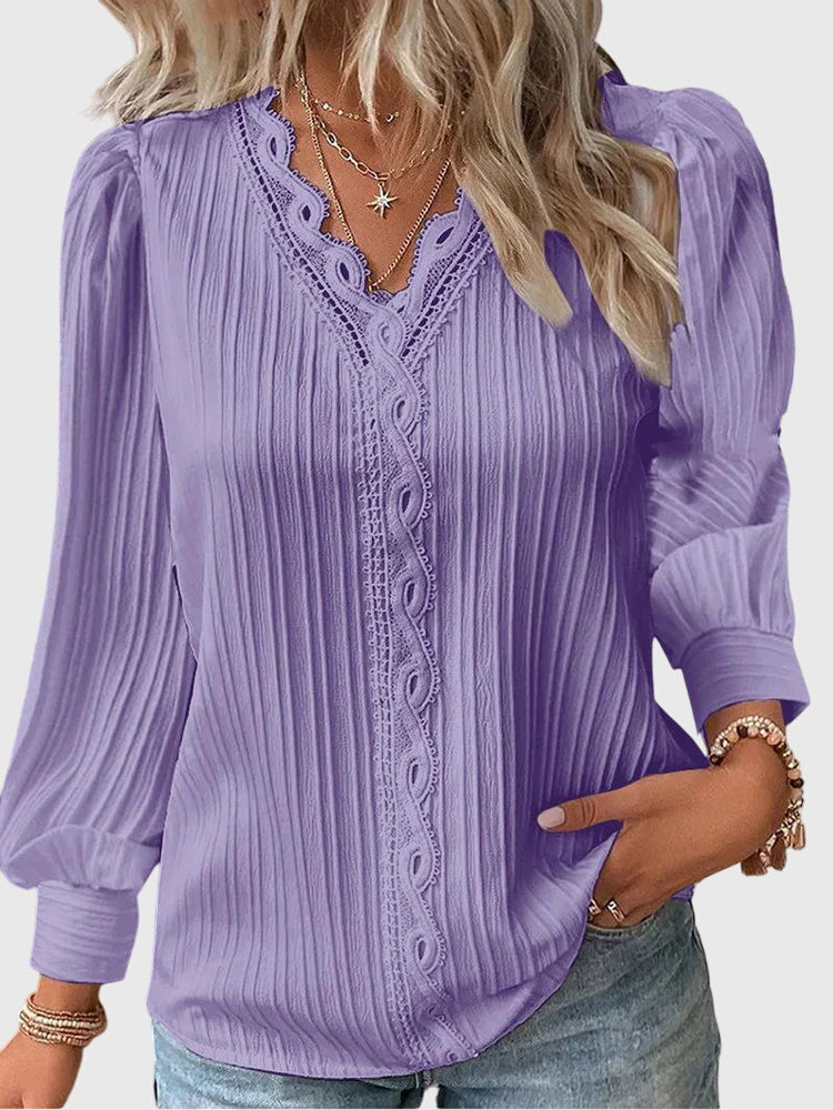Ruby - elegant pullover blouse — view 5