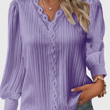 Ruby - elegant pullover blouse — view 5