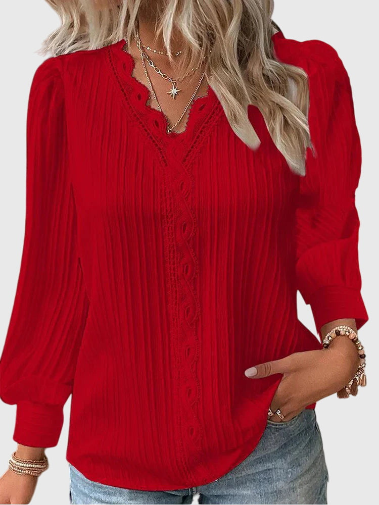 Ruby - elegant pullover blouse — view 6