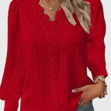 Ruby - elegant pullover blouse — view 6