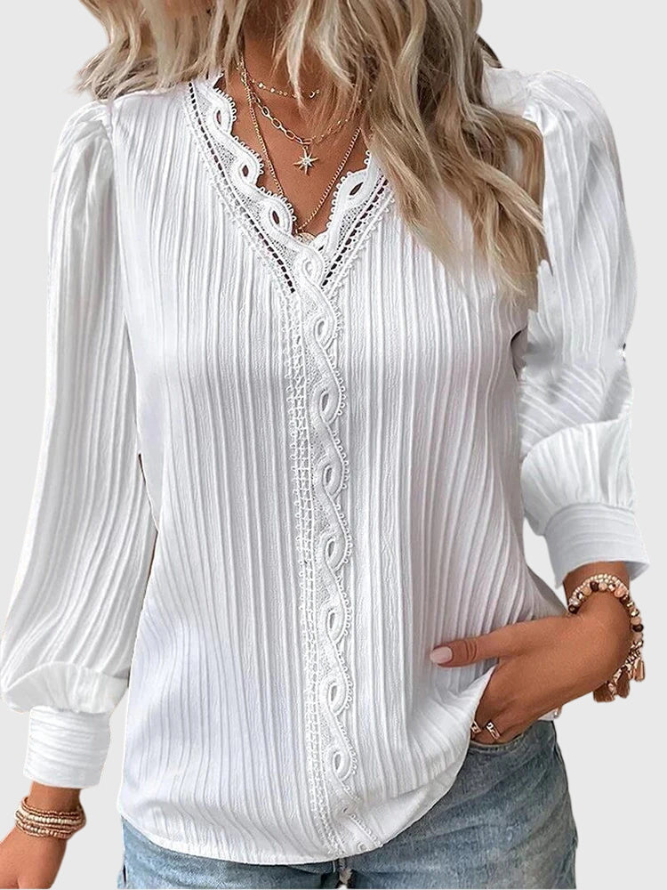 Ruby - elegant pullover blouse — view 7