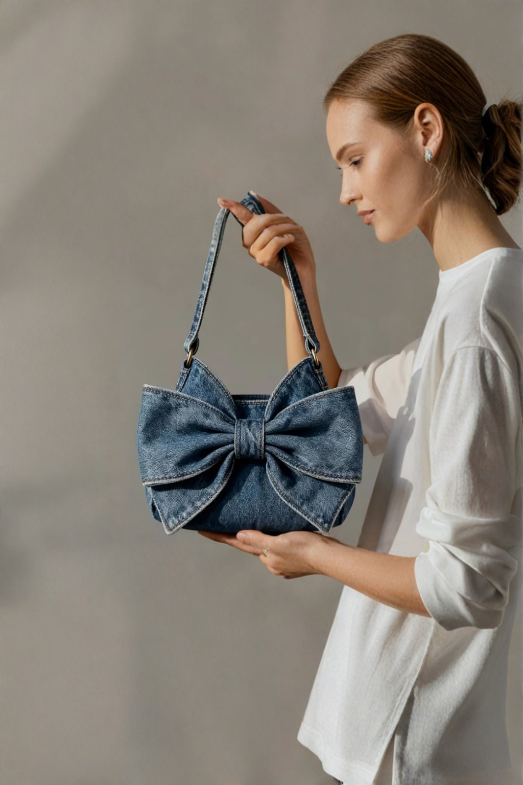 Ruby - retro bow bag — view 2