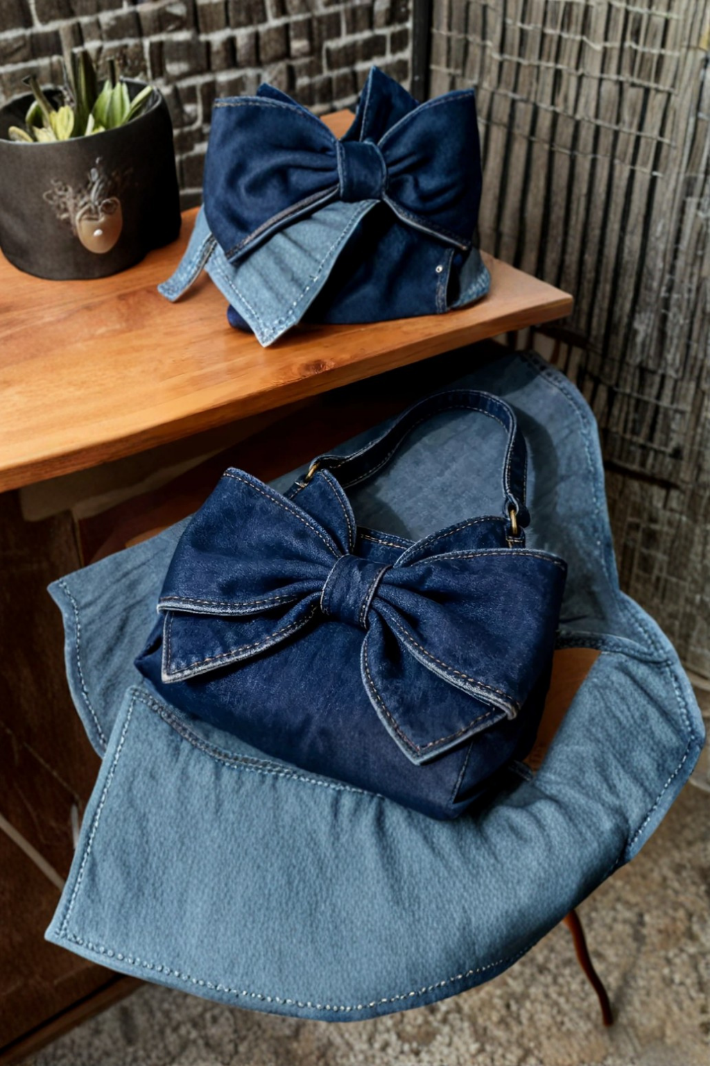 Ruby - retro bow bag — view 3