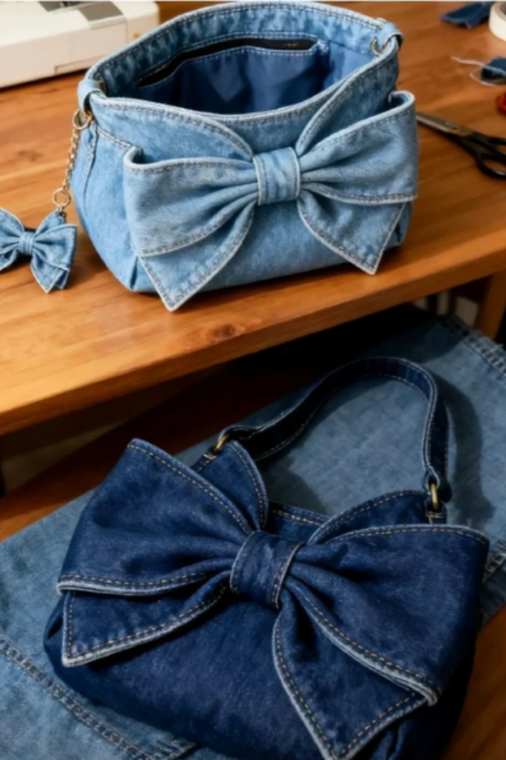 Ruby - retro bow bag — view 5