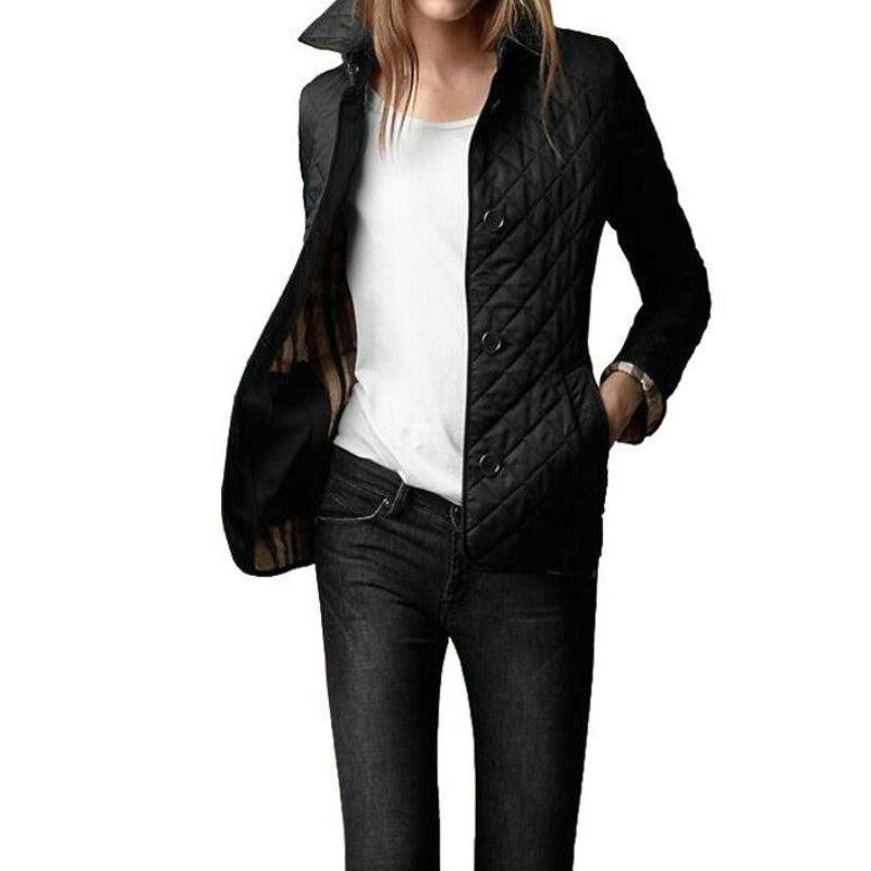 Ruth - quilted jacket with buttons — view 5