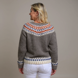 Sadie - Retro Icelandic Cardigan — view 3