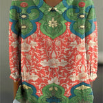 Samantha - Royal Lotus Blouse — view 2