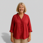 Samantha - Soft Ruffle Blouse — view 2