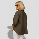 Samantha - Soft Ruffle Blouse — view 6
