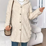 Sara - Fleece Hooded Jacket — view 3