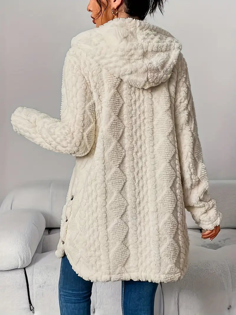 Sara - Fleece Hooded Jacket — view 4