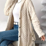 Sara - Fleece Hooded Jacket — view 5