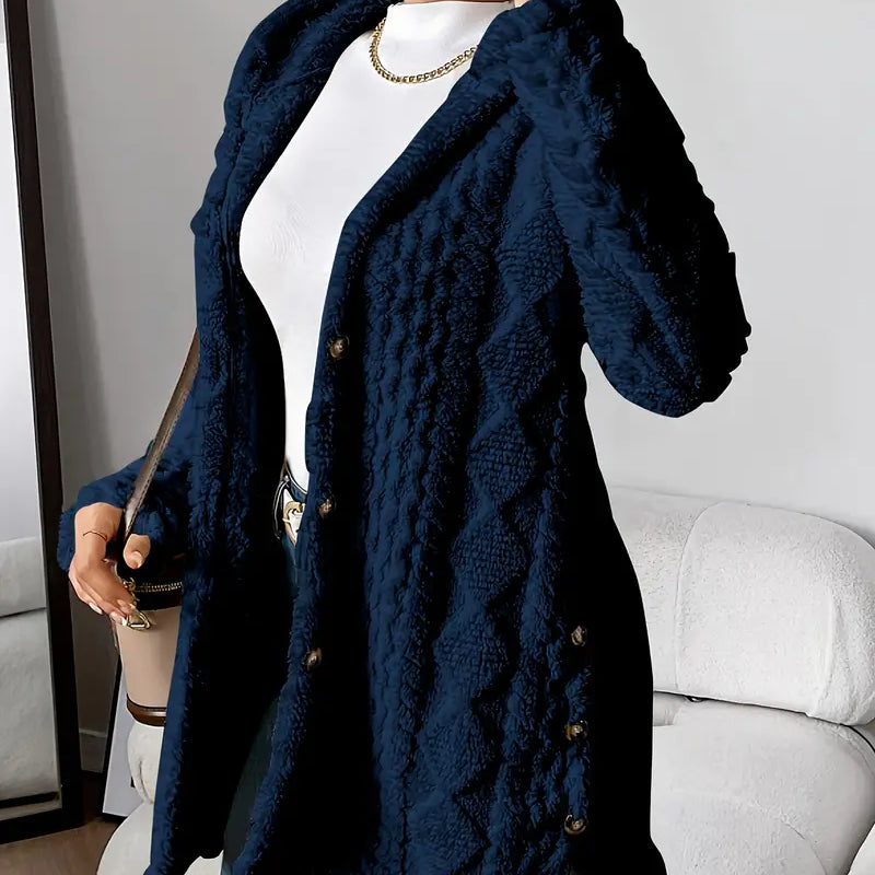 Sara - Fleece Hooded Jacket — view 10