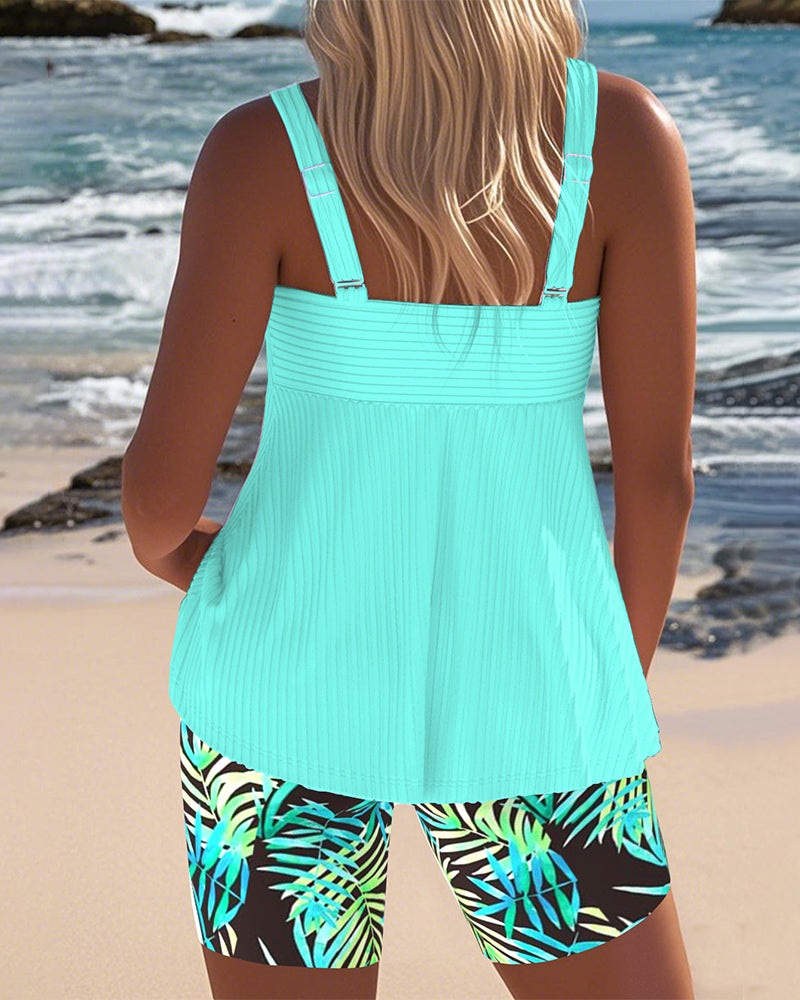 Sarah - colourful Tankini Set — view 3