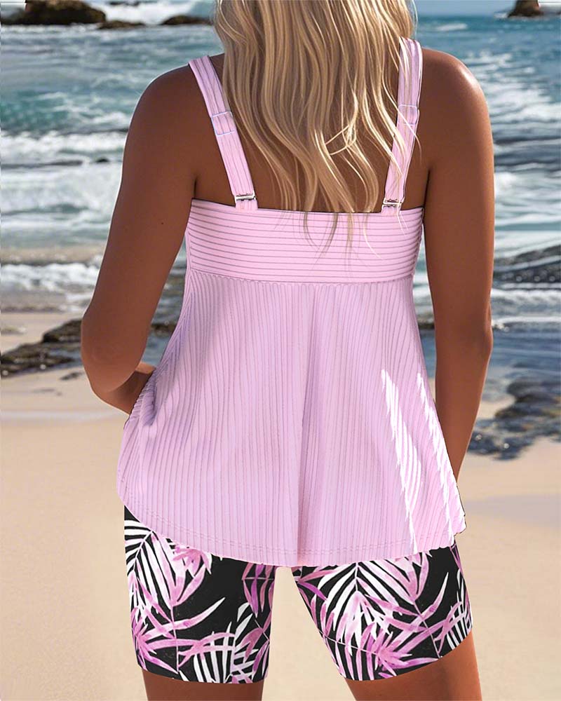 Sarah - colourful Tankini Set — view 5
