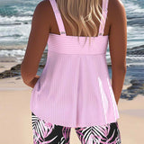 Sarah - colourful Tankini Set — view 5