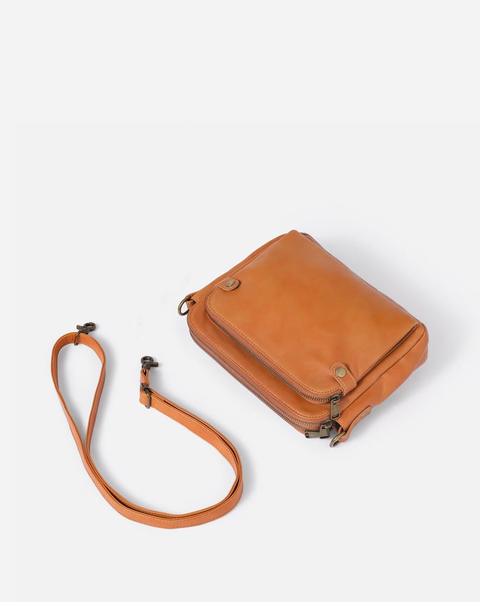 Savannah - an elegant three-layer crossbody bag — view 11
