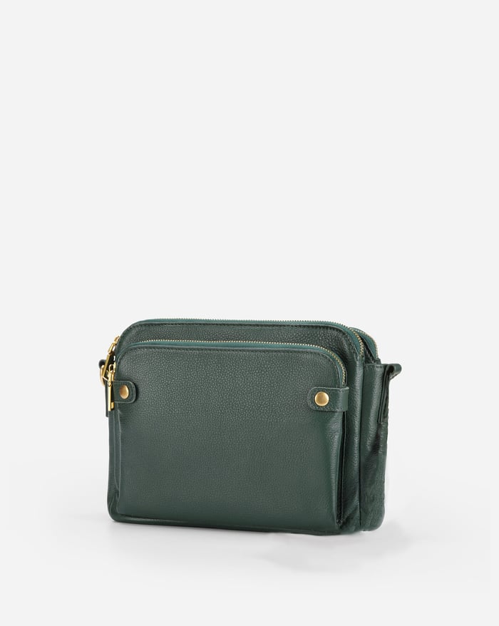 Savannah - an elegant three-layer crossbody bag — view 23