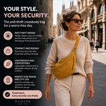 Savannah - ocher shoulder bag — view 2