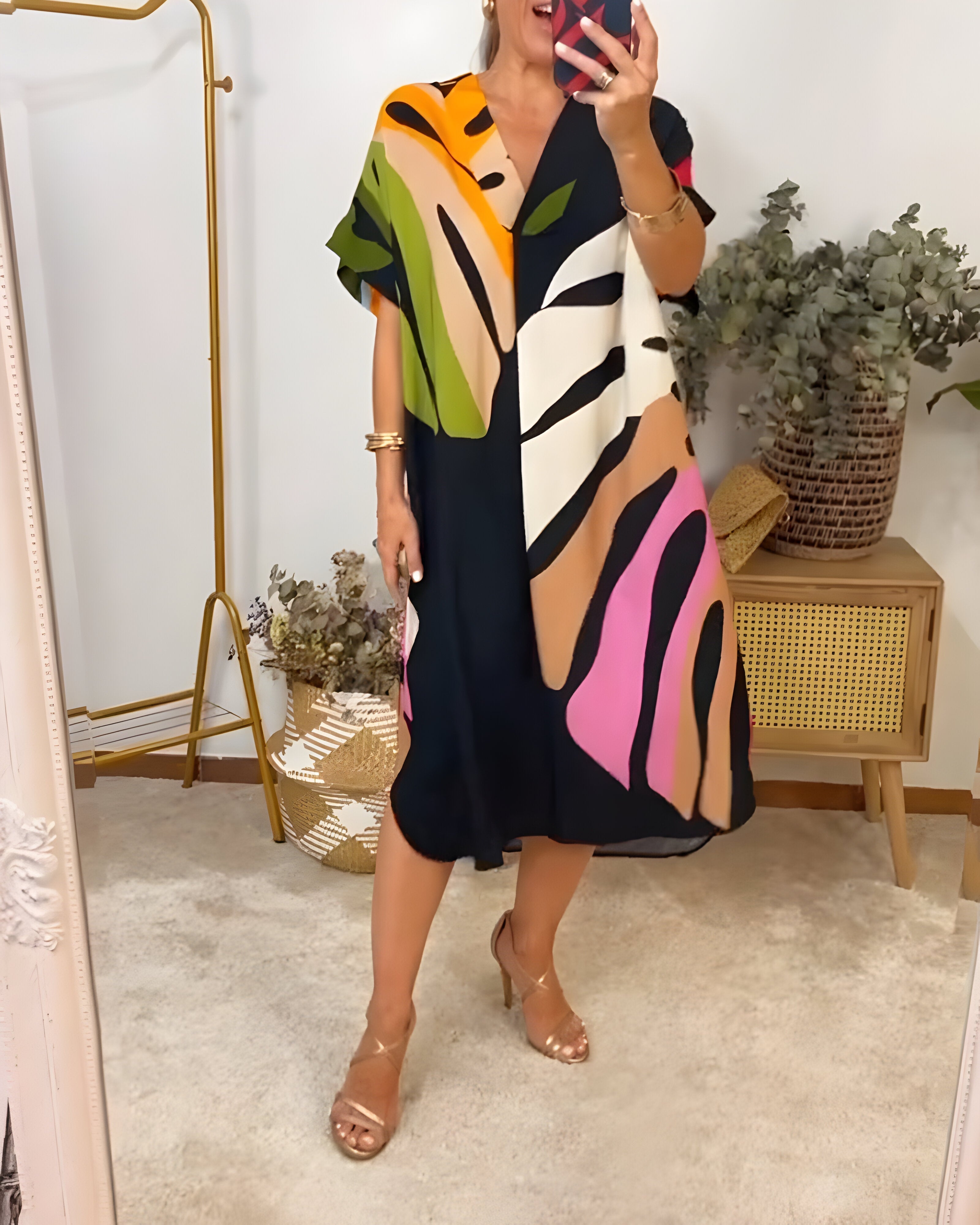 Savannah - floral casual dress — view 2