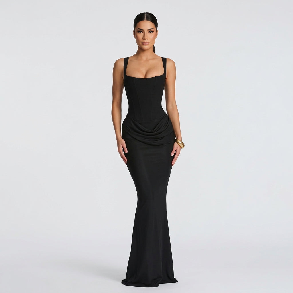 Scarlett - elegant maxi dress — view 1