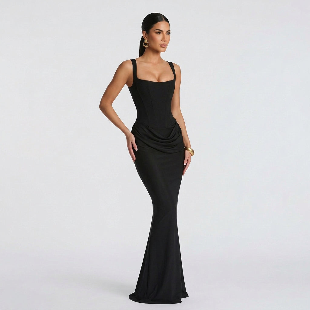 Scarlett - elegant maxi dress — view 2