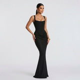 Scarlett - elegant maxi dress — view 2