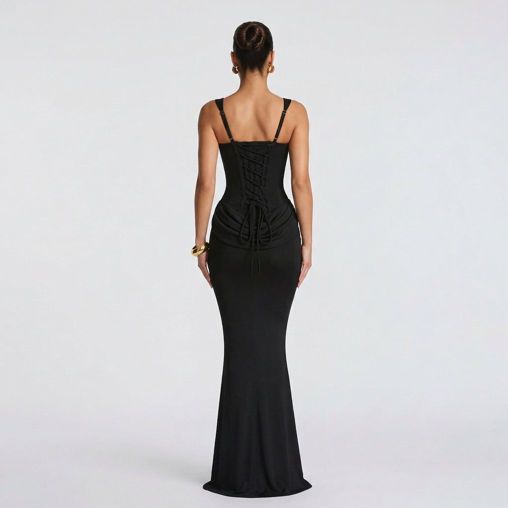 Scarlett - elegant maxi dress — view 3