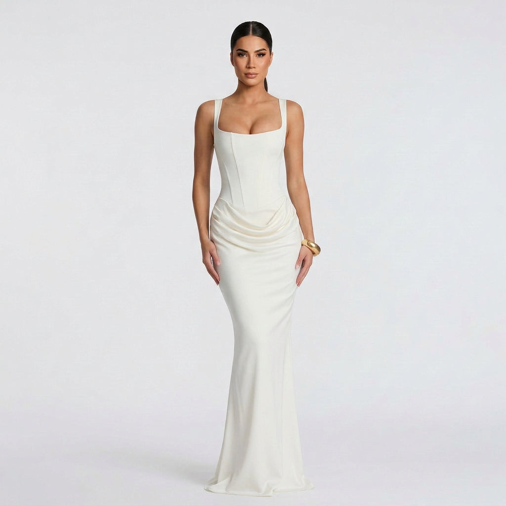 Scarlett - elegant maxi dress — view 4