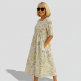 Scarlett - loose midi dress — view 4