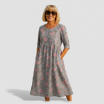 Scarlett - loose midi dress — view 6
