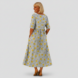 Scarlett - loose midi dress — view 7
