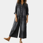 Serenity - denim cotton overalls — view 1