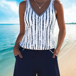 Serenity - casual swimsuit with pockets and V-neck — view 2
