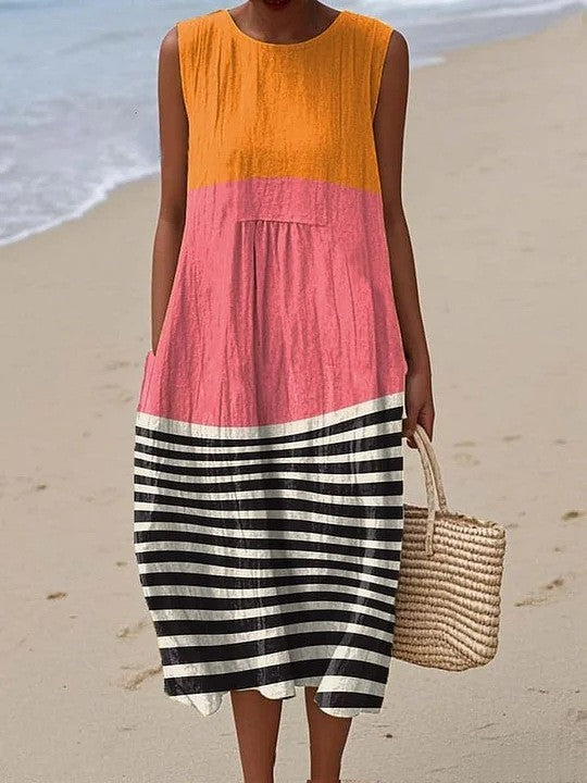 Shannon - Colour Block Dress — view 2