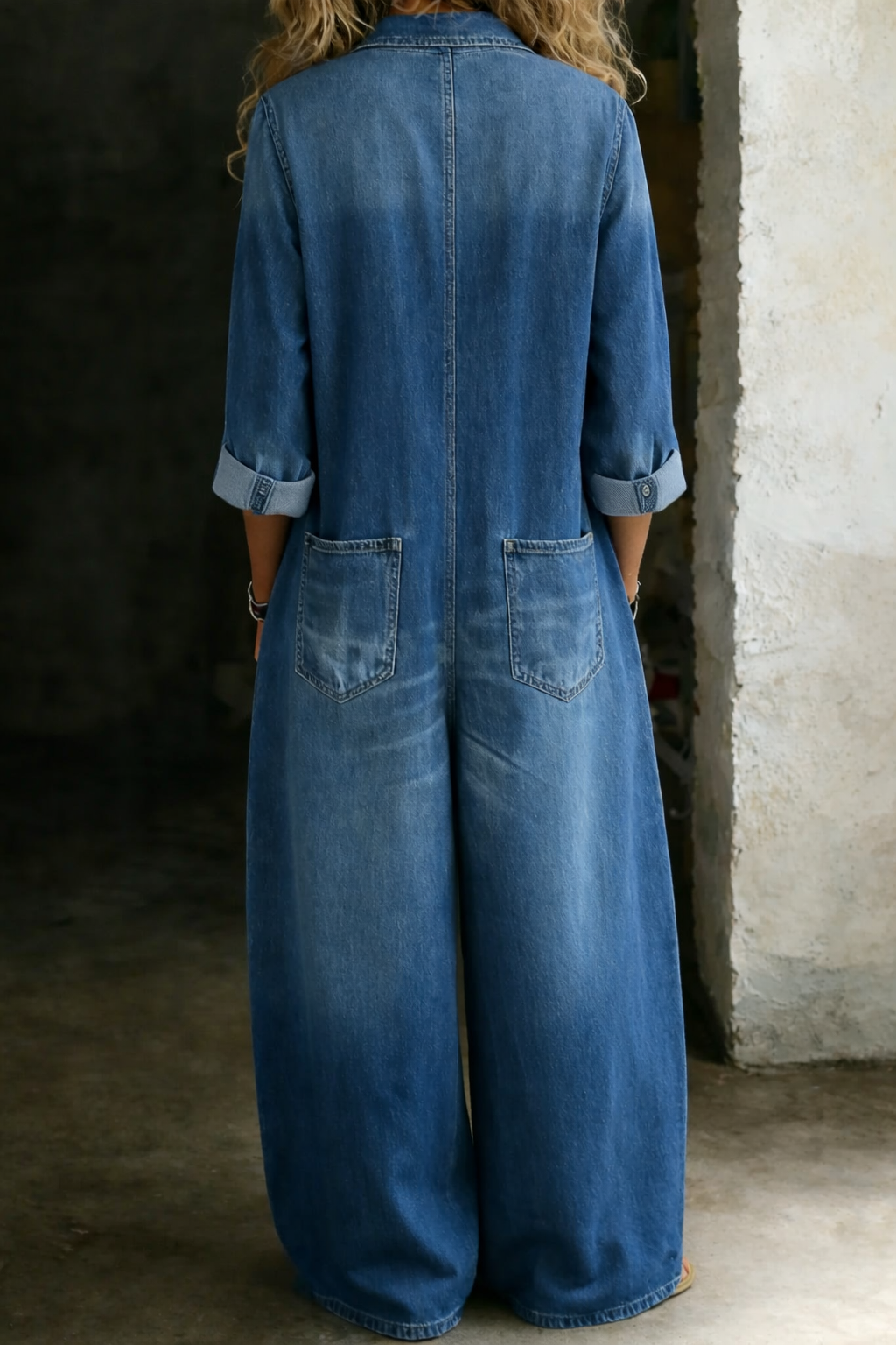 Sienna - comfortable casual jumpsuit — view 3