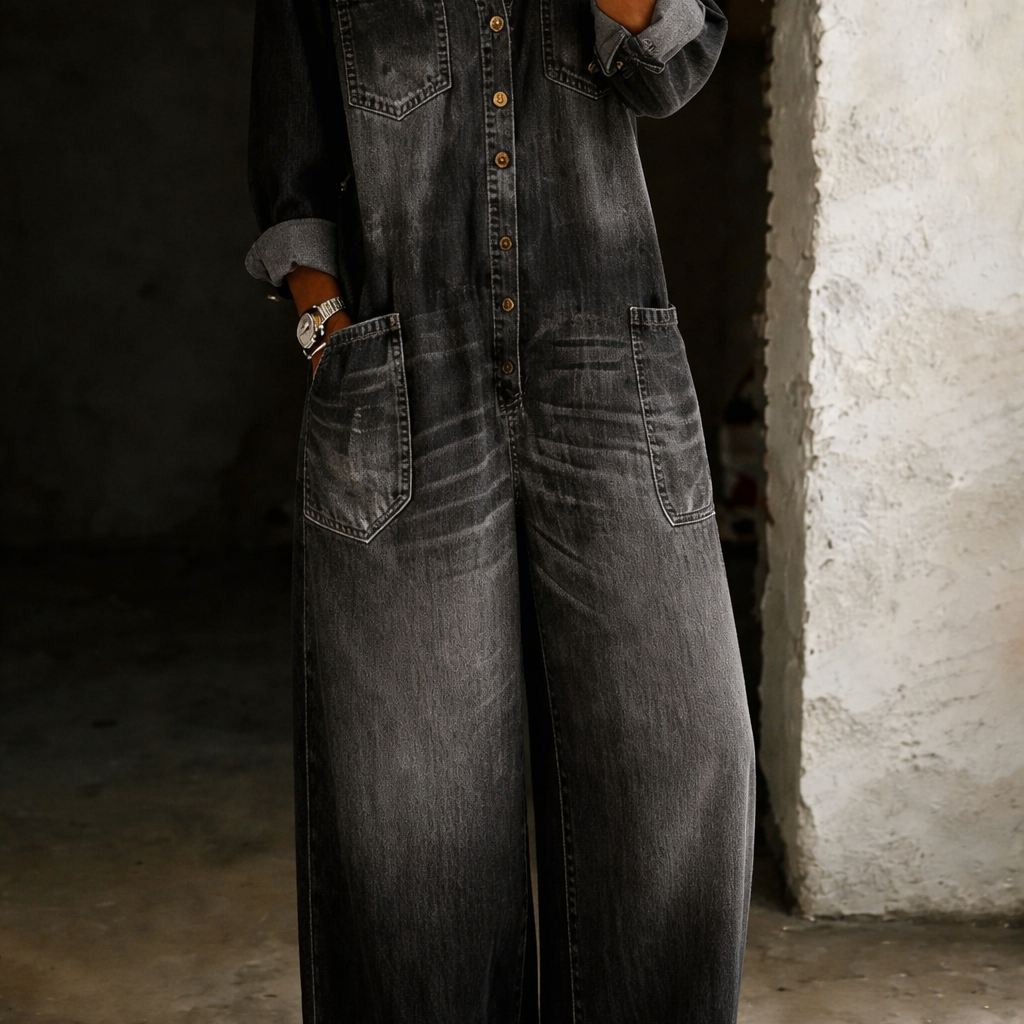 Sienna - comfortable casual jumpsuit — view 4