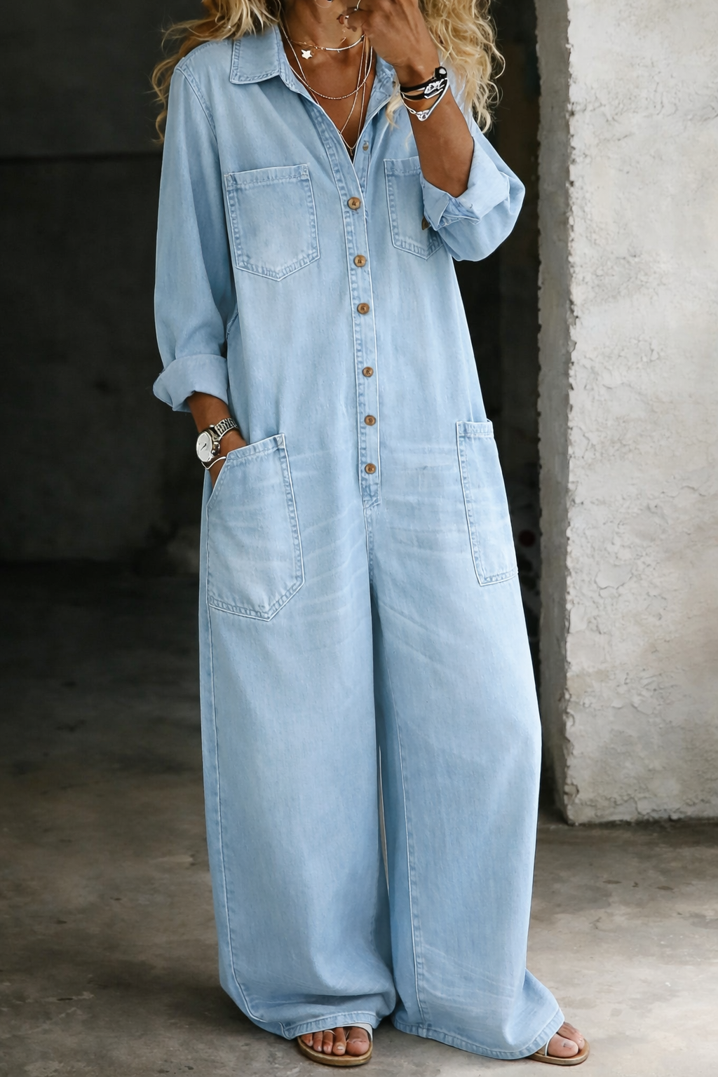 Sienna - comfortable casual jumpsuit — view 6