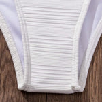 Sienna - High-rise criss-cross top, high-waisted bikini — view 7