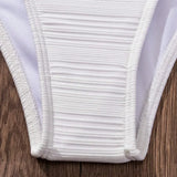 Sienna - High-rise criss-cross top, high-waisted bikini — view 7