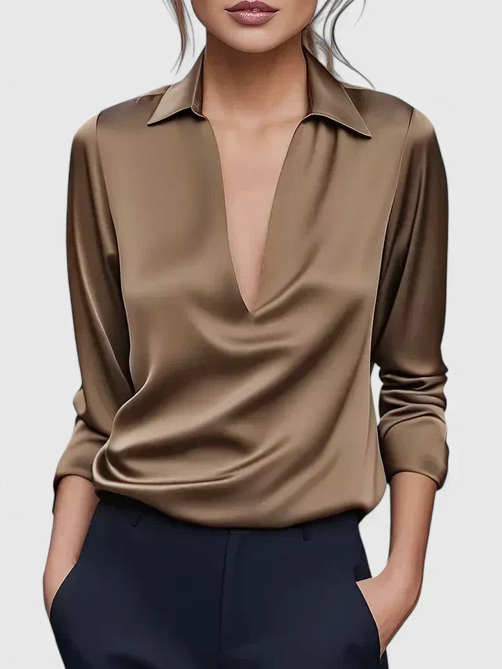 Skylar - sophisticated blouse — view 6